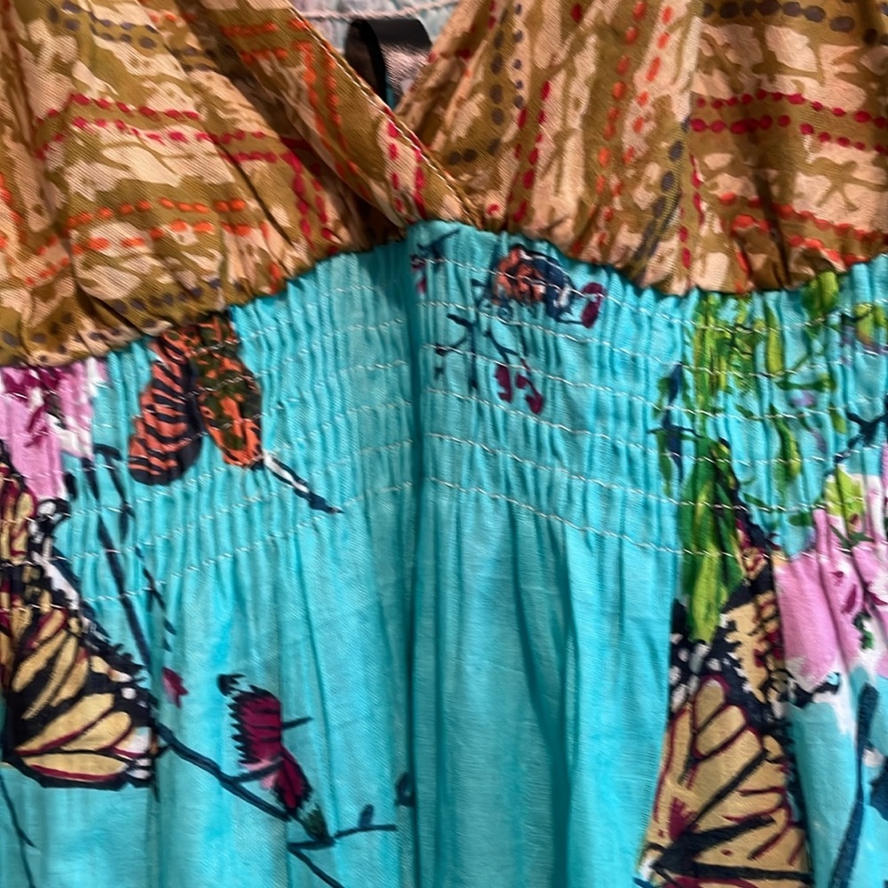 NWT Colorful Patchwork Sundress - Picture 4 of 9